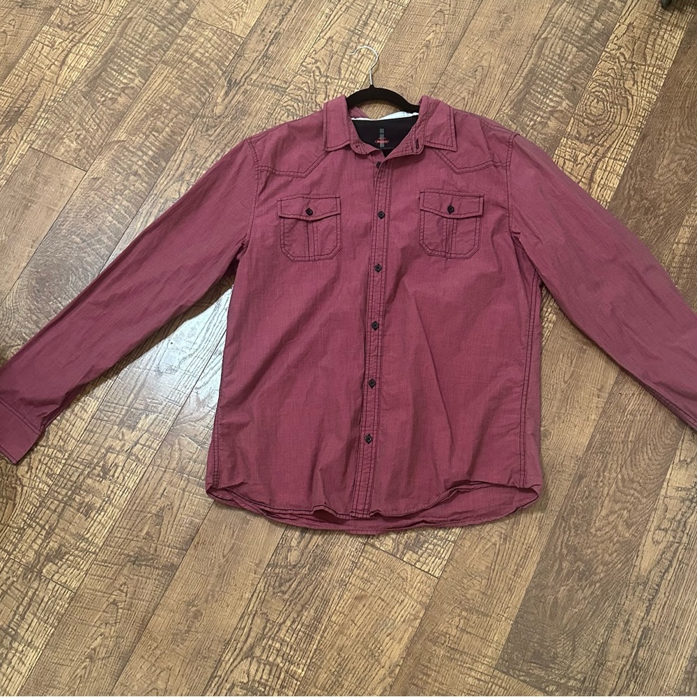 Buffalo Red Button Up Shirt XL